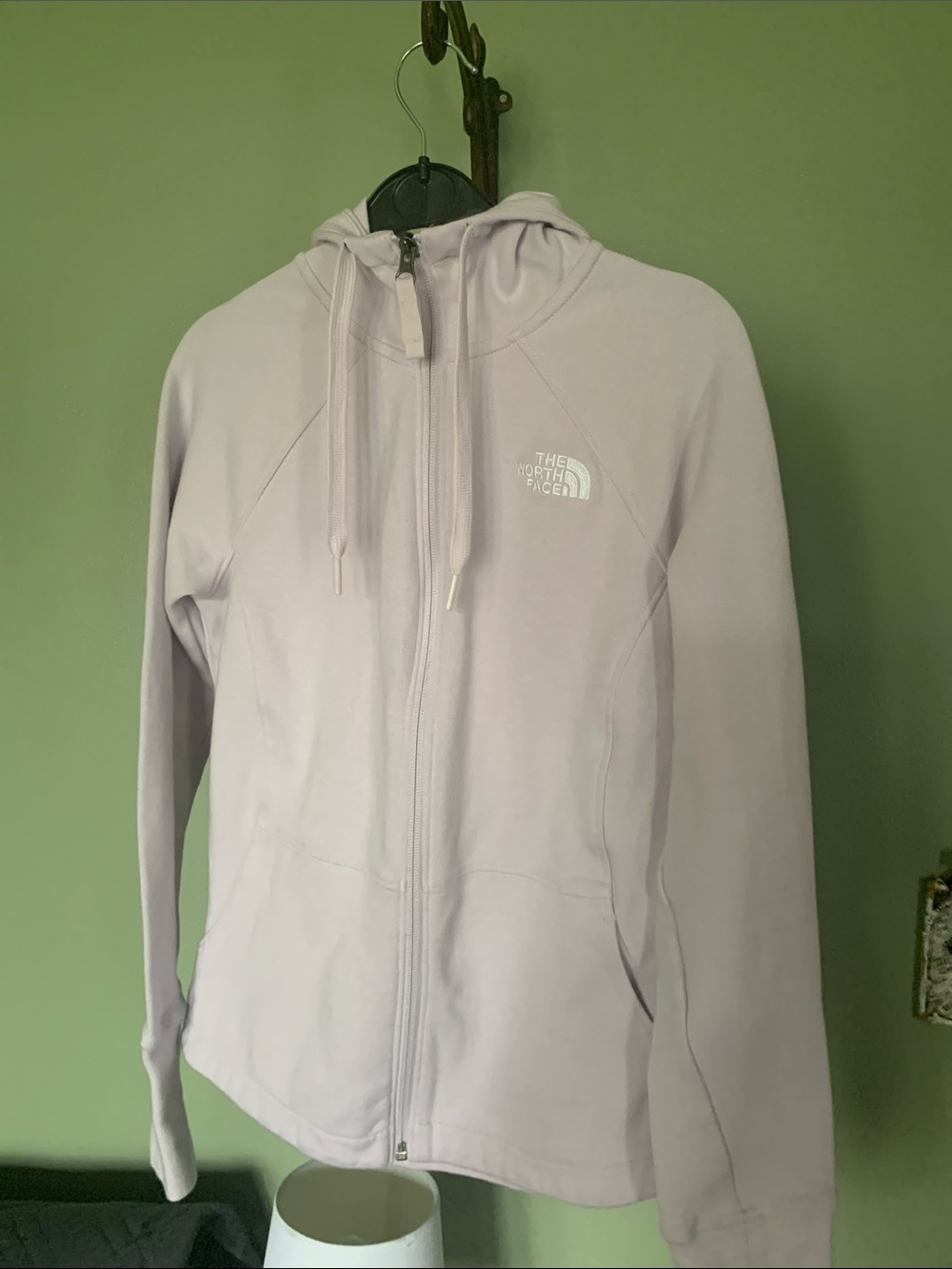 The North Face Women's Light Lavender Full-Zip Hoodie